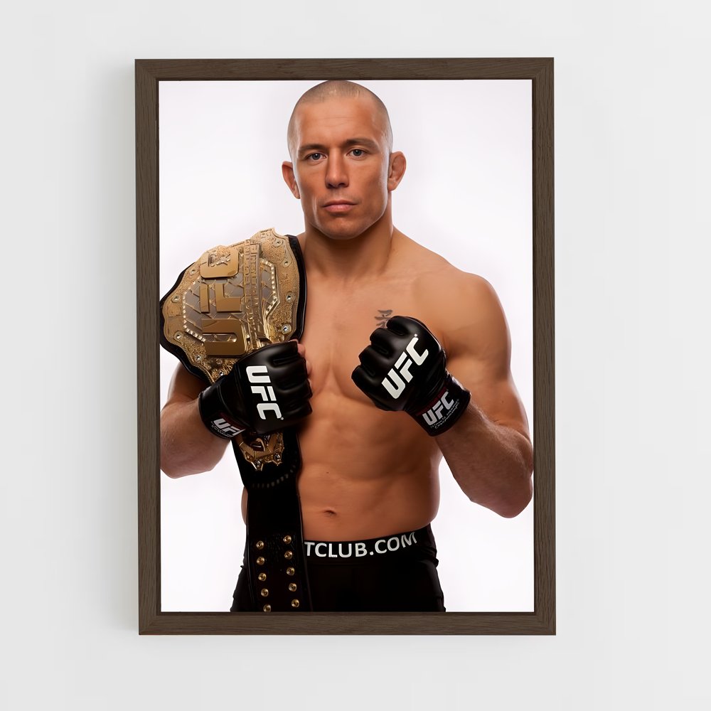 Poster GSP Champion – affiche MMA (vue 5)
